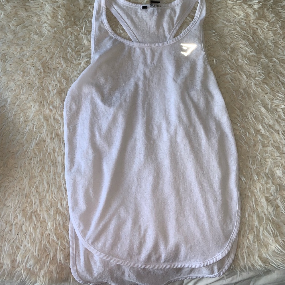 Gymshark open side tank top SZ small